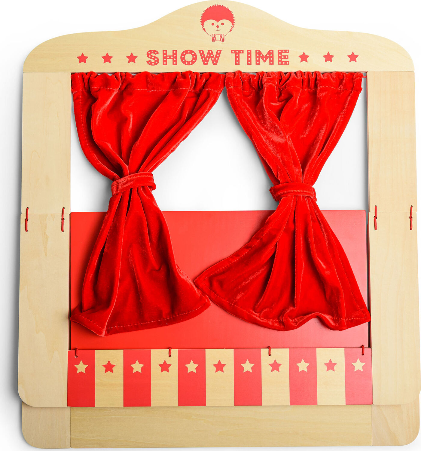 Wooden Tabletop Puppet Theater