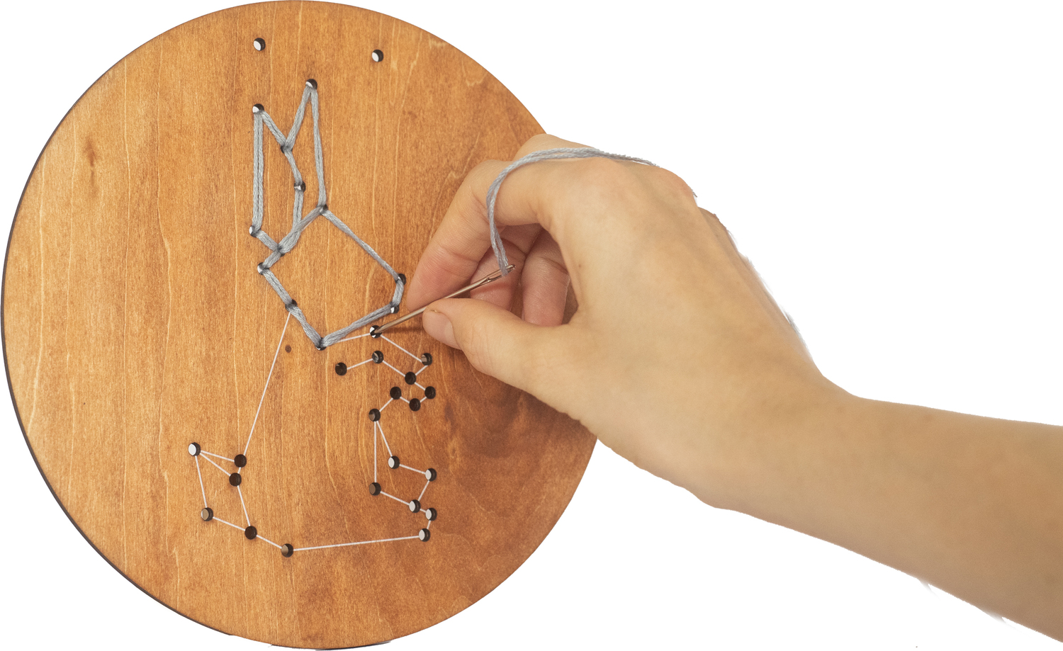 Wooden Embroidery Kit - Animals