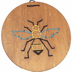 Wooden Embroidery Kit – Insects