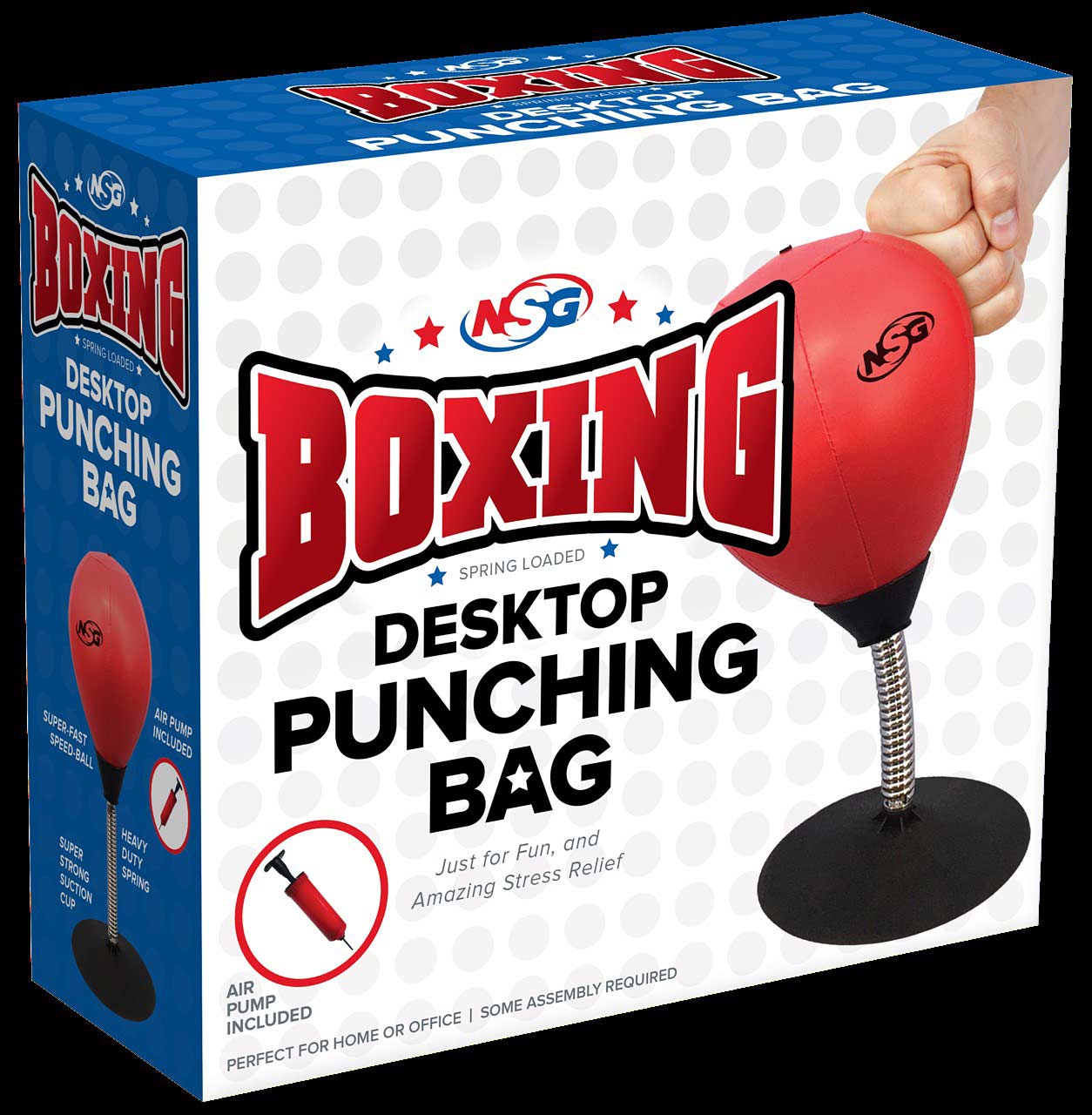 NSG Desk Top Boxing Set - Black/Red - National Sporting Goods - Bens