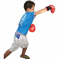 NSG Over the Door Basketball & Boxing Combo - Black/Red/Orange
