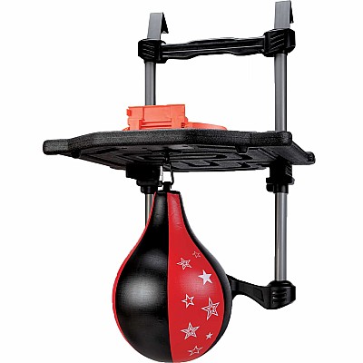 NSG Over the Door Basketball & Boxing Combo - Black/Red/Orange 