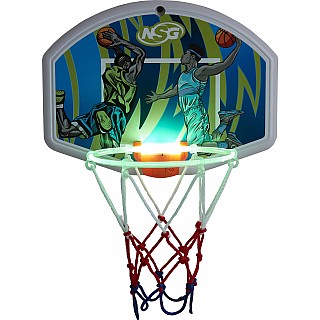 NSG LED Light Up Basketball Set