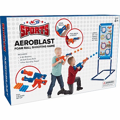 Aeroblast Foam ball shooting