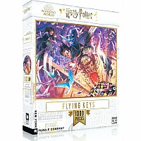 NY Puzzle Harry Potter Flying Keys 1000pc