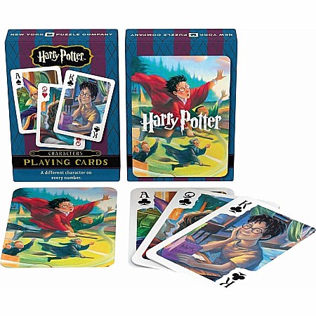 Harry Potter Characters Playing Cards (Single Deck) - Givens Books and  Little Dickens
