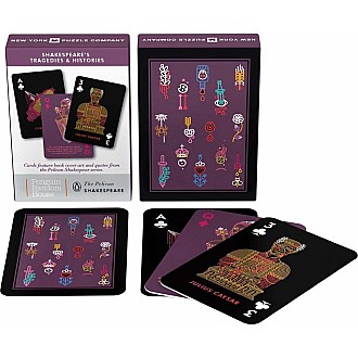 Shakespeare Playing Cards - Tragedies & History