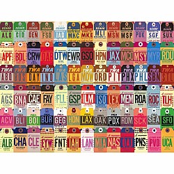 Baggage Tags Puzzle (1000 Pc)