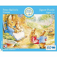 NY Puzzle Peter Rabbit's Home 60pc