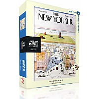 New Yorker View of the World Puzzle 1000pc