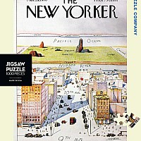 New Yorker View of the World Puzzle 1000pc