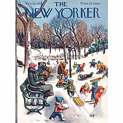 Sledding in the Park