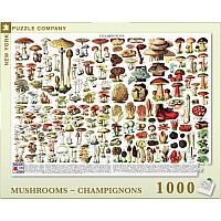 NY Puzzle Mushrooms 1000pc