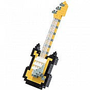 Nanoblock Electric Guitar (Gold)