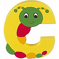 Wooden Letter C