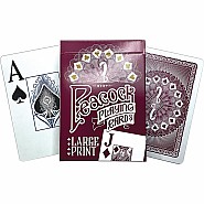 Peacock Deck of Playing Cards - Large Print