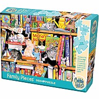  350 pc Family Puzzle Storytime Kittens