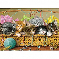 Kittens In Basket (Tray)