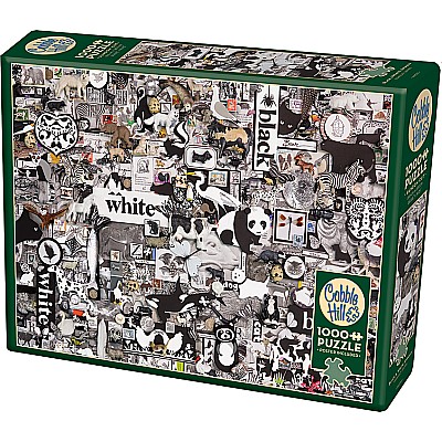 Black & White: Animals (1000 pc) Cobble Hill