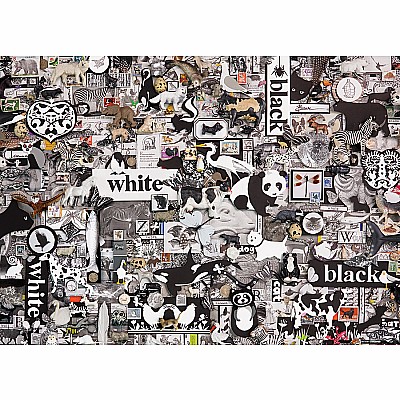 Black & White: Animals (1000 pc) Cobble Hill
