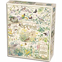 Country Diary: Spring (1000 pc) Cobble Hill