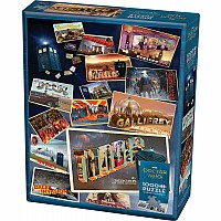 Doctor Who: Postcards (1000 pc) Cobble Hill