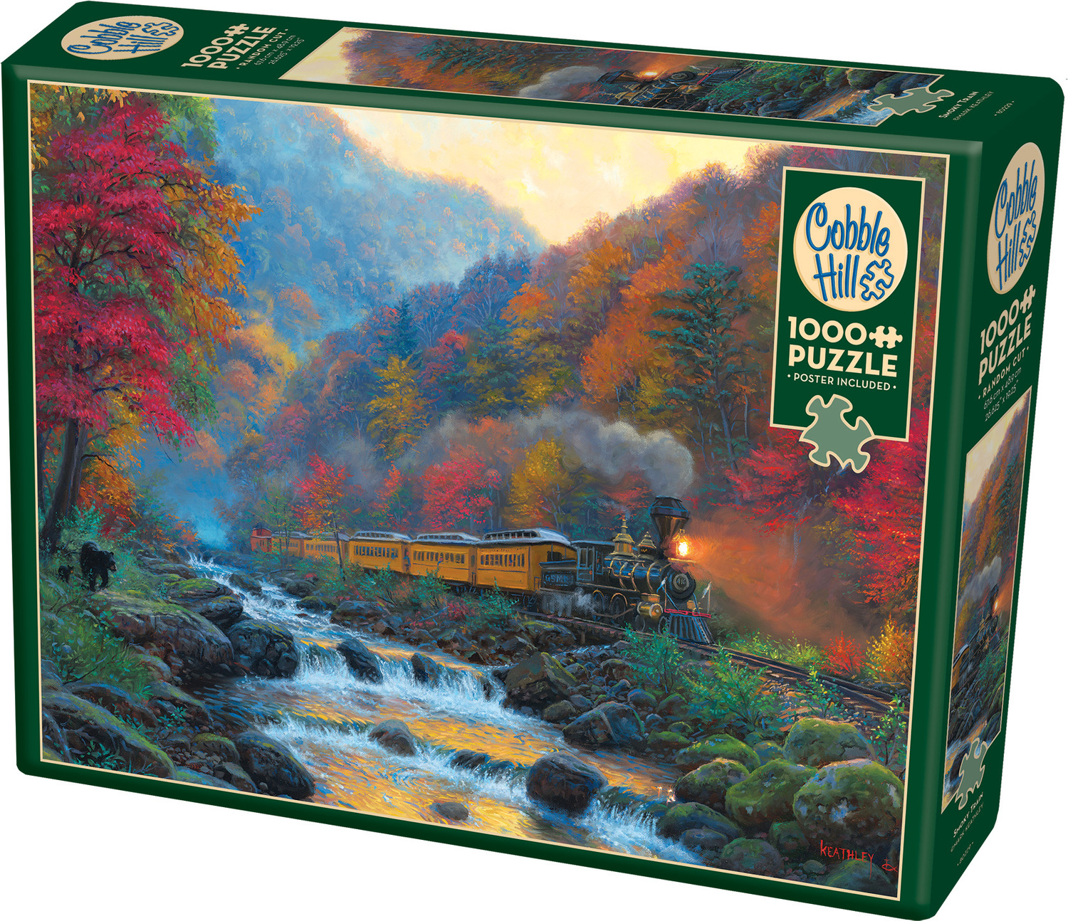 Smoky Train (1000 pc) Cobble Hill - Kite and Kaboodle