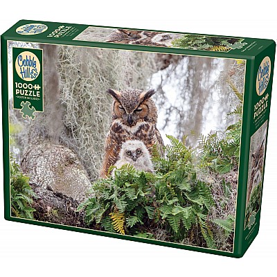 Great Horned Owl (1000 pc) Cobble Hill