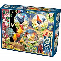 Rooster Magic (500 pc) Cobble Hill