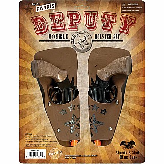 Deputy Double Holster Cap Gun Set