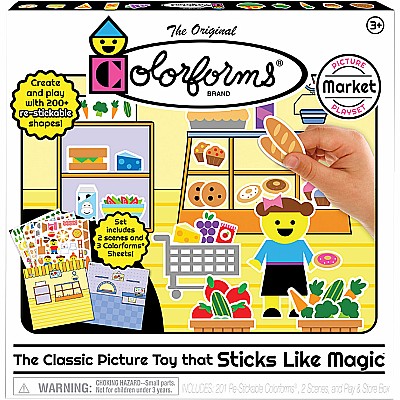 Colorforms Picture Playsets-Market