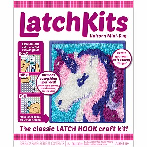 LatchKits™ Unicorn Latch Hook Kit