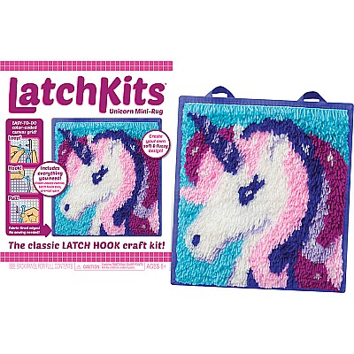 LatchKits™ Unicorn Latch Hook Kit