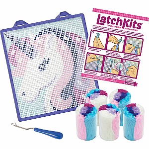 LatchKits™ Unicorn Latch Hook Kit