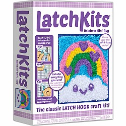 LatchKits® Smiling Rainbow Latch Hook Kit