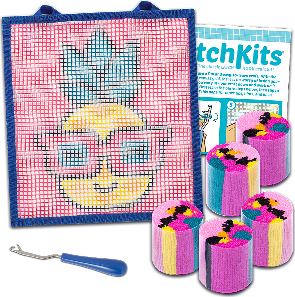 LatchKits® Pineapple Latch Hook Kit - Imagine That Toys
