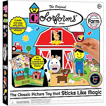 Colorforms Picture Playset, Farm