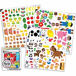 Colorforms Picture Playset, Farm