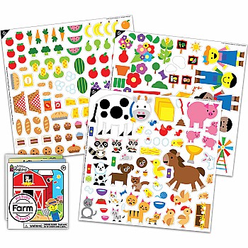 Colorforms Picture Playset, Farm