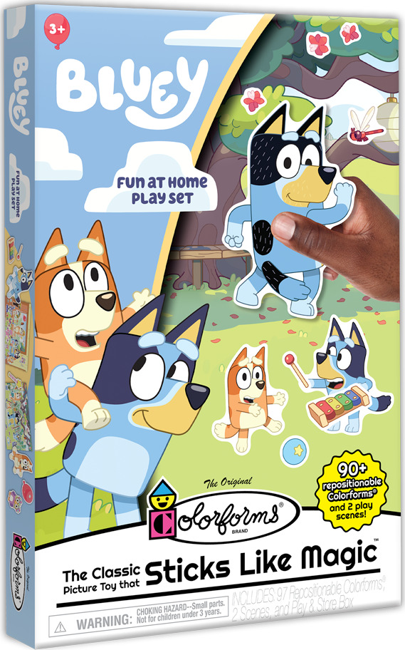 Colorforms Play Set Bluey