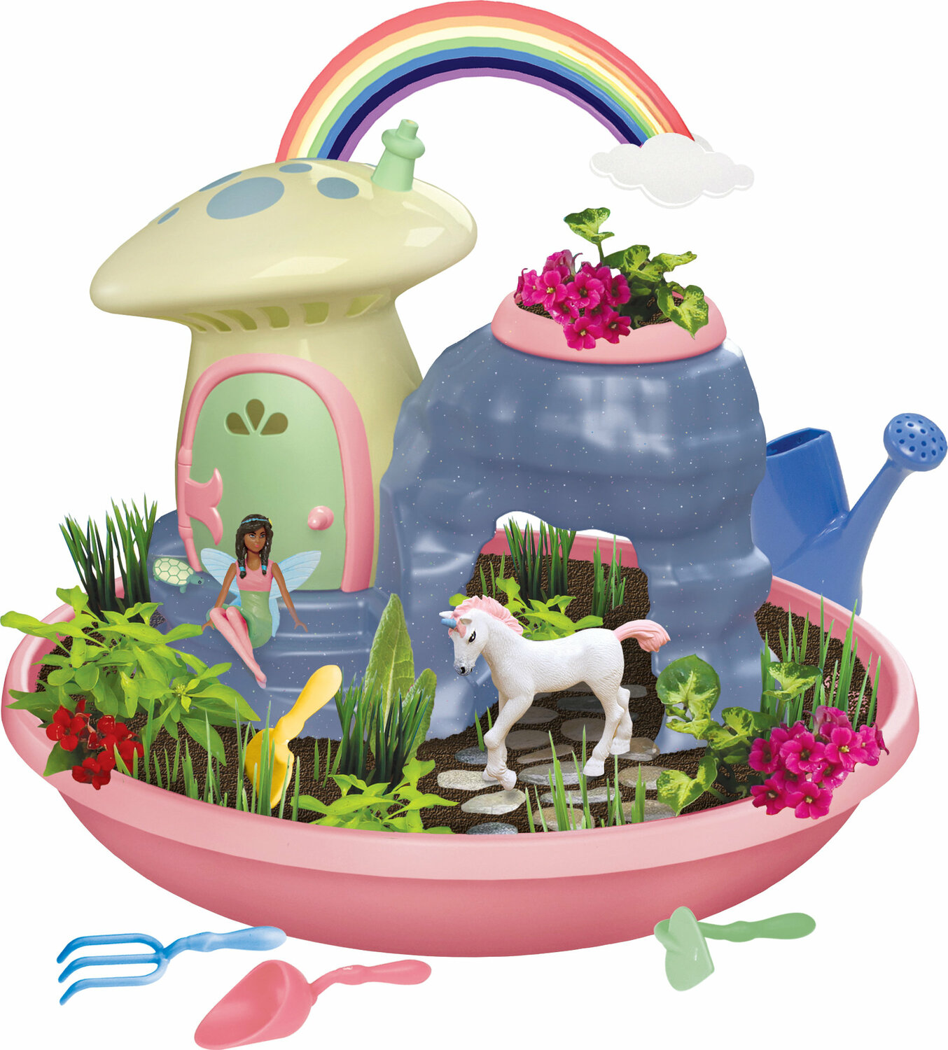 My Fairy Garden Unicorn and Friends play set 