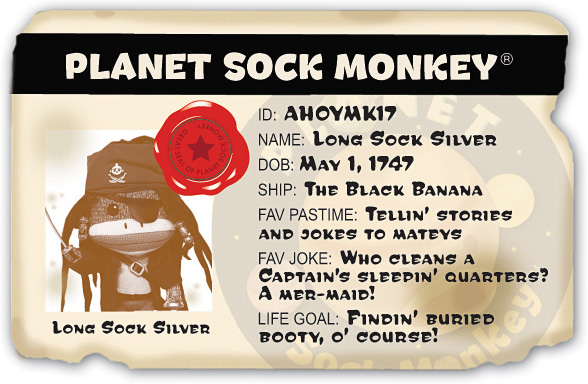 planet sock monkey