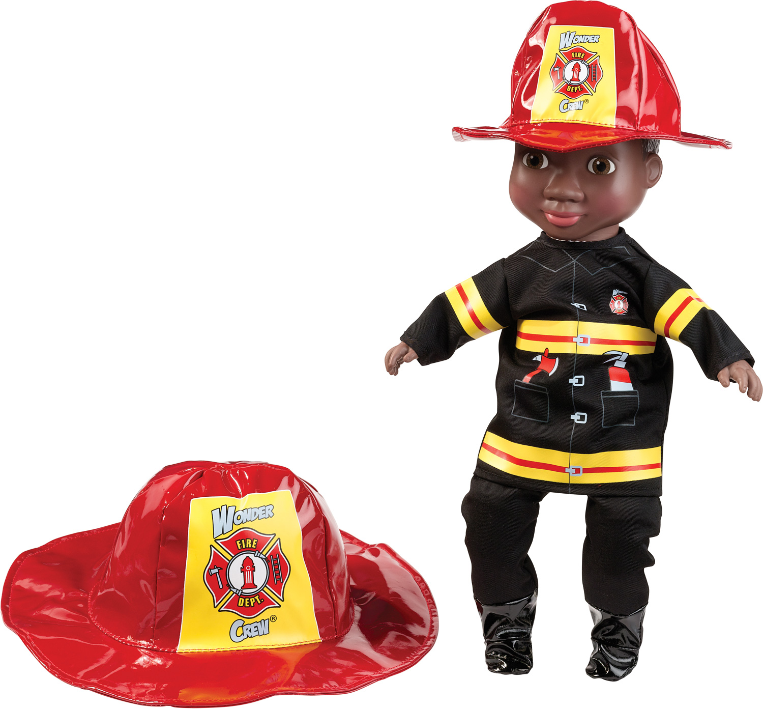 Accessory Gear Firefighter Teaching Toys and Books