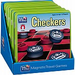 Checkers Game Tin Magnetic