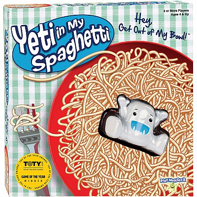 Yeti in my Spaghetti Game Review and Play by Patch Products 