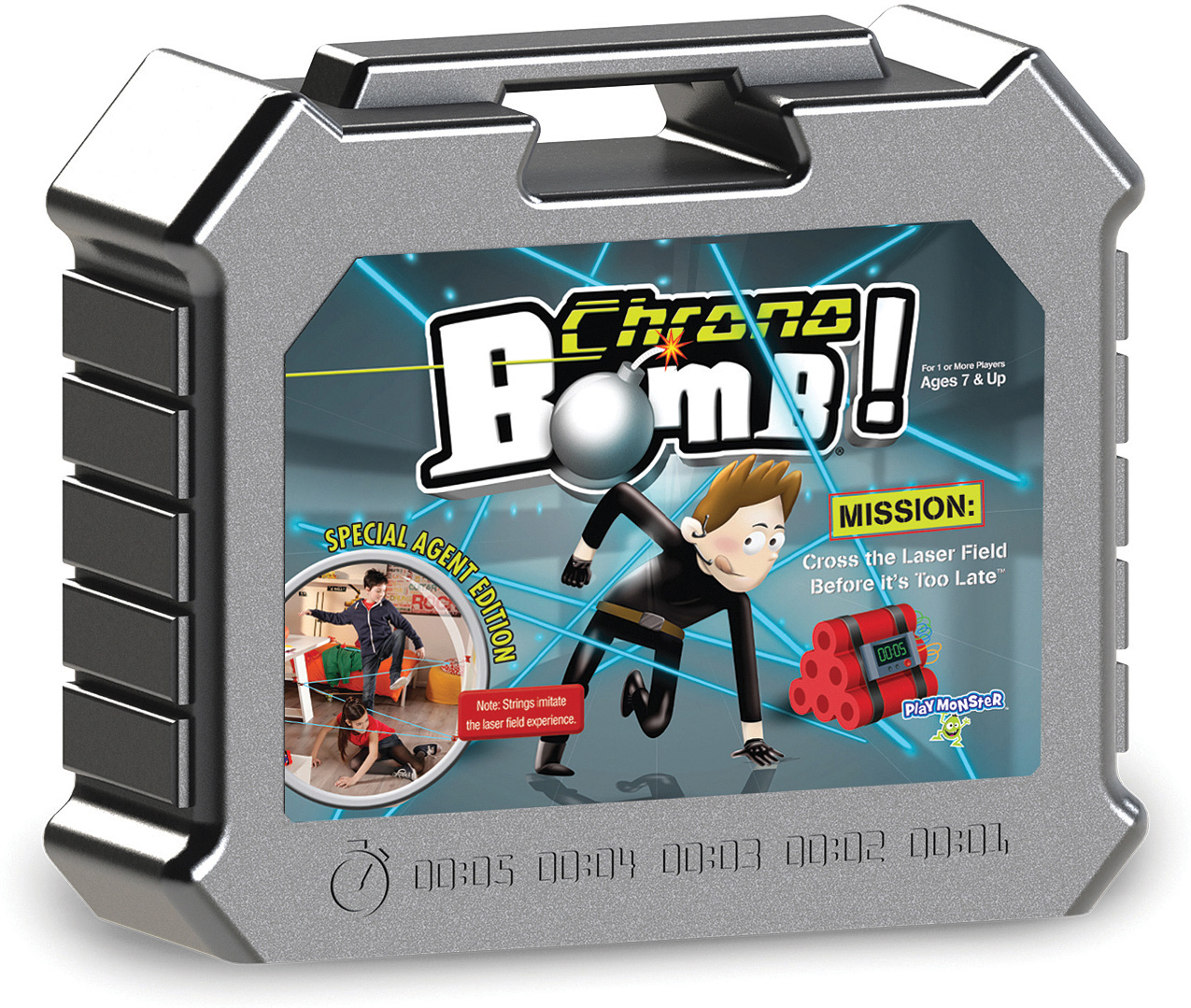 Patch Chrono Bomb Cross The Laser Field Game Ages 7 Players 1 for sale online 