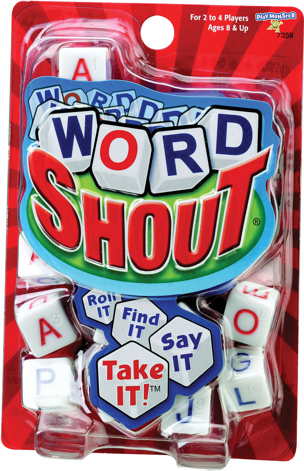 Word Shout Dice Game - Kite and Kaboodle