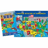 Magnetic USA Puzzle