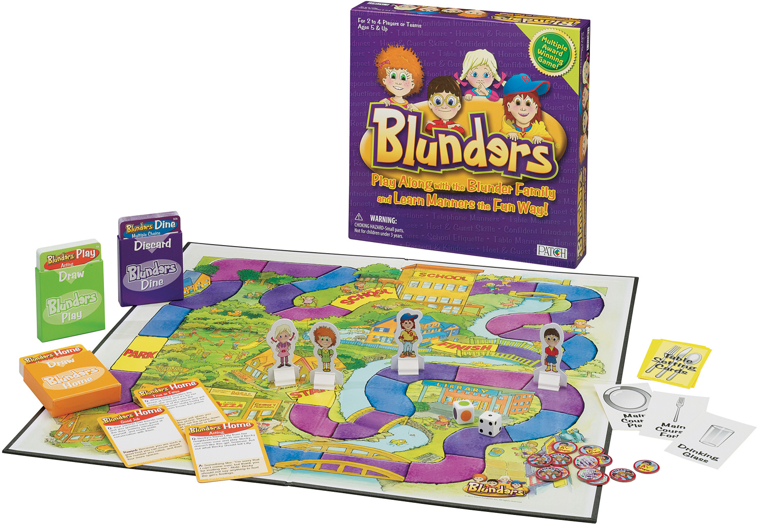 85115 Blunders Board Game, Patch Products - Learning Manners Game - For  Ages 5+