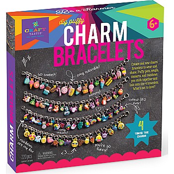 Craft-tastic DIY Puffy Charm Bracelets Kit